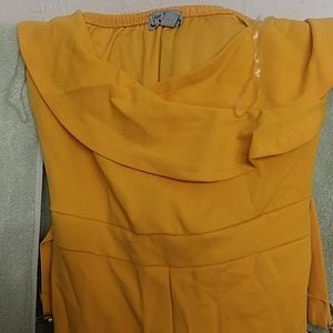 JforJustin pant suit sunflower M